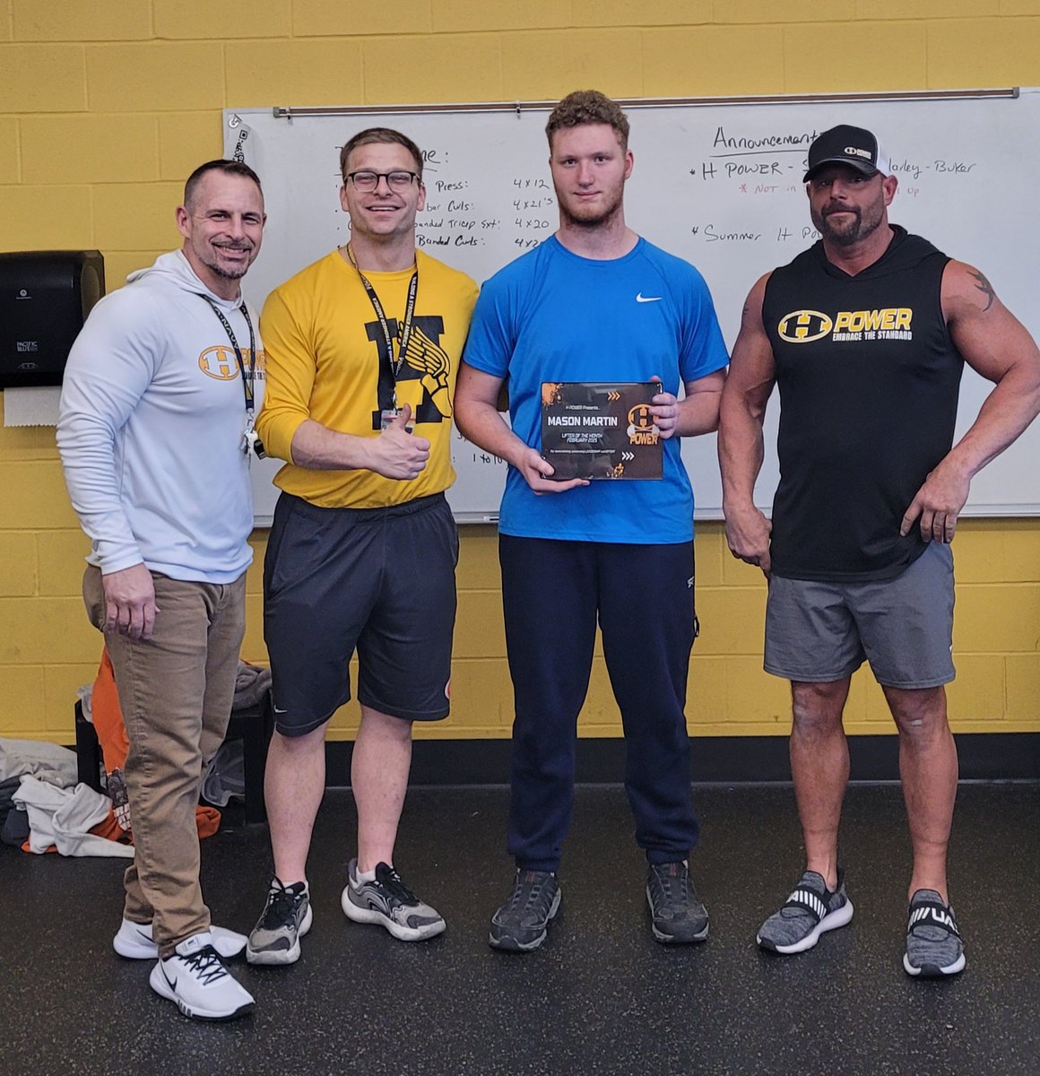 CONGRATULATIONS to our H POWER's Lifters of the Month for February!!!
#embracetheSTANDARD