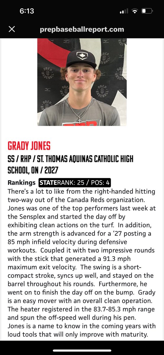 <a href="/PrepBaseballON/">Prep Baseball Ontario</a> <a href="/BobFatal/">Robert Fatal</a> <a href="/GeorgeHalim_/">𝐆𝐞𝐨𝐫𝐠𝐞 𝐇𝐚𝐥𝐢𝐦</a> <a href="/reds_canada/">Canada Reds Baseball Academy - Reds Florida</a>