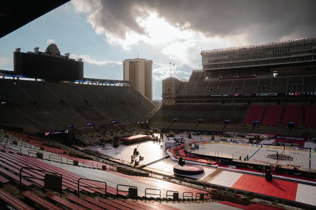 NHL (@nhl) on Twitter photo Hello from The Shoe! 🏟️
Don't miss the 2025 <a href="/NavyFederal/">Navy Federal Credit Union</a> NHL #StadiumSeries this Saturday at 6p ET on <a href="/espn/">ESPN</a> in the US, and on FX and <a href="/TVASports/">TVA Sports</a> in Canada! Hello from The Shoe! 🏟️
Don't miss the 2025 <a href="/NavyFederal/">Navy Federal Credit Union</a> NHL #StadiumSeries this Saturday at 6p ET on <a href="/espn/">ESPN</a> in the US, and on FX and <a href="/TVASports/">TVA Sports</a> in Canada!