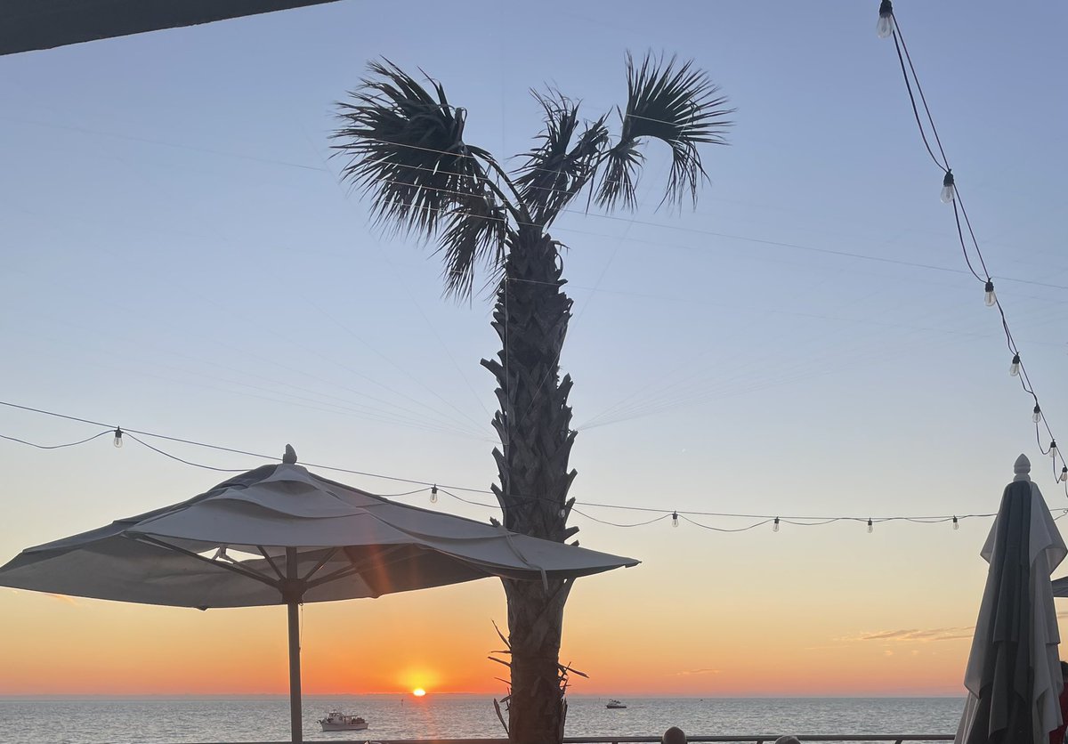 Gulf of MEXICO sunset today. There, I said it!