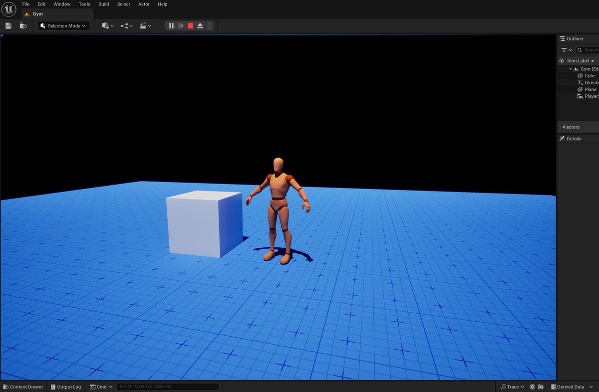 BitwiseMage's tweet image. Let&apos;s give UE5 a shot. Devlog session 0.

Creating a super basic party game, not at all inspired by that blue-collar worker with a hat who throws a party on a board.

Accepting name suggestions, especially the fun ones.