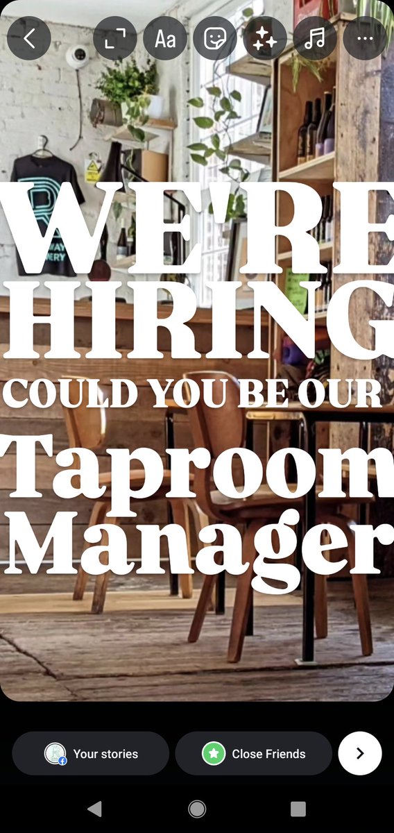 We're looking for a Taproom Manager.
therunawaybrewery.com/pages/join-the…
