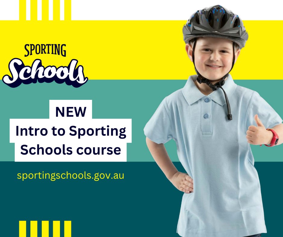 Are you new to Sporting Schools? Do you need a refresher of the program to start the year?

Our 'Intro to Sporting Schools' course provides a quick snapshot of everything you need to know to deliver your program.

Check it out now! 👇
static.ausport.gov.au/ssp/module-1/