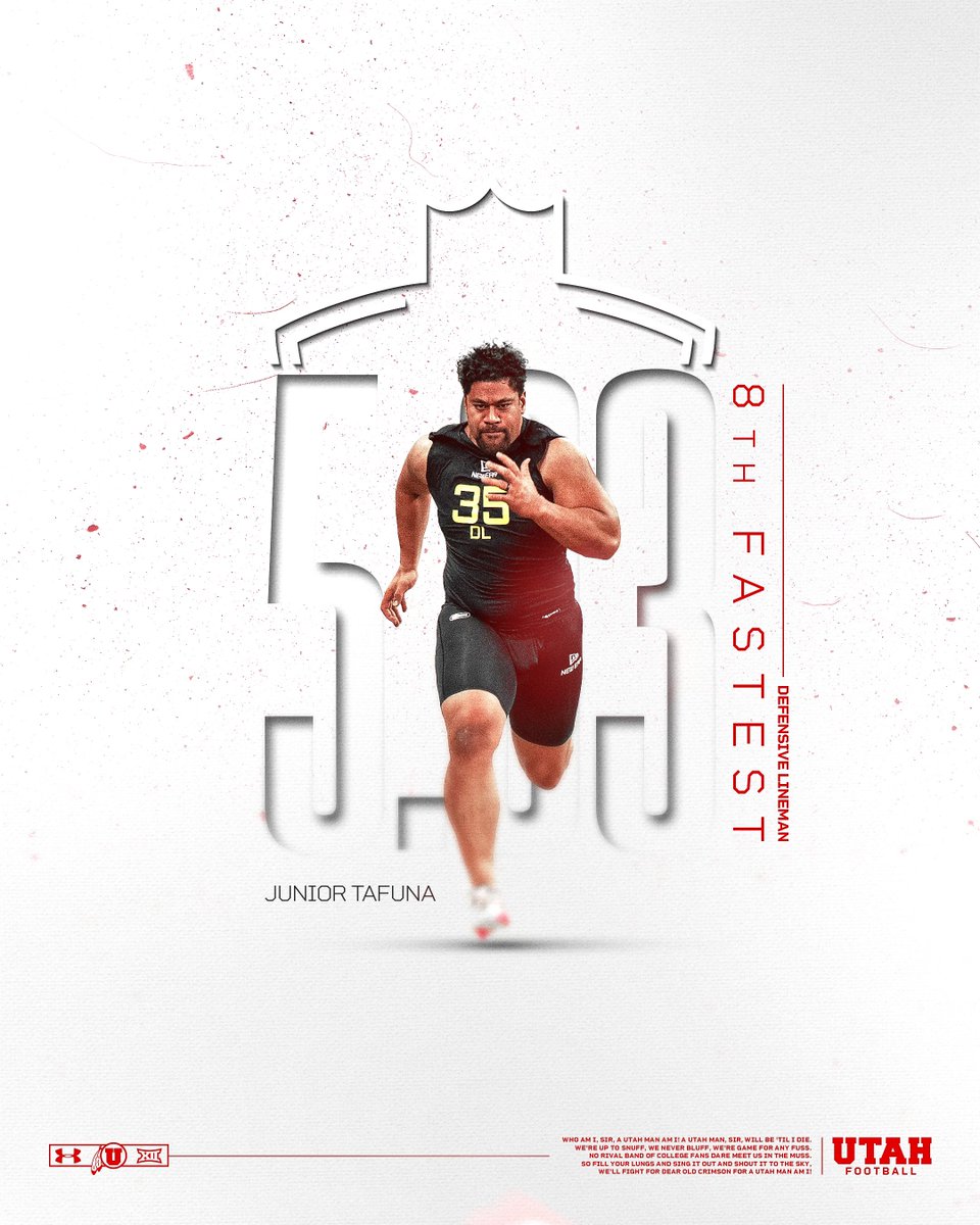 Junior Tafuna showing off today!🏃💨

#ProUtes | #NFLCombine