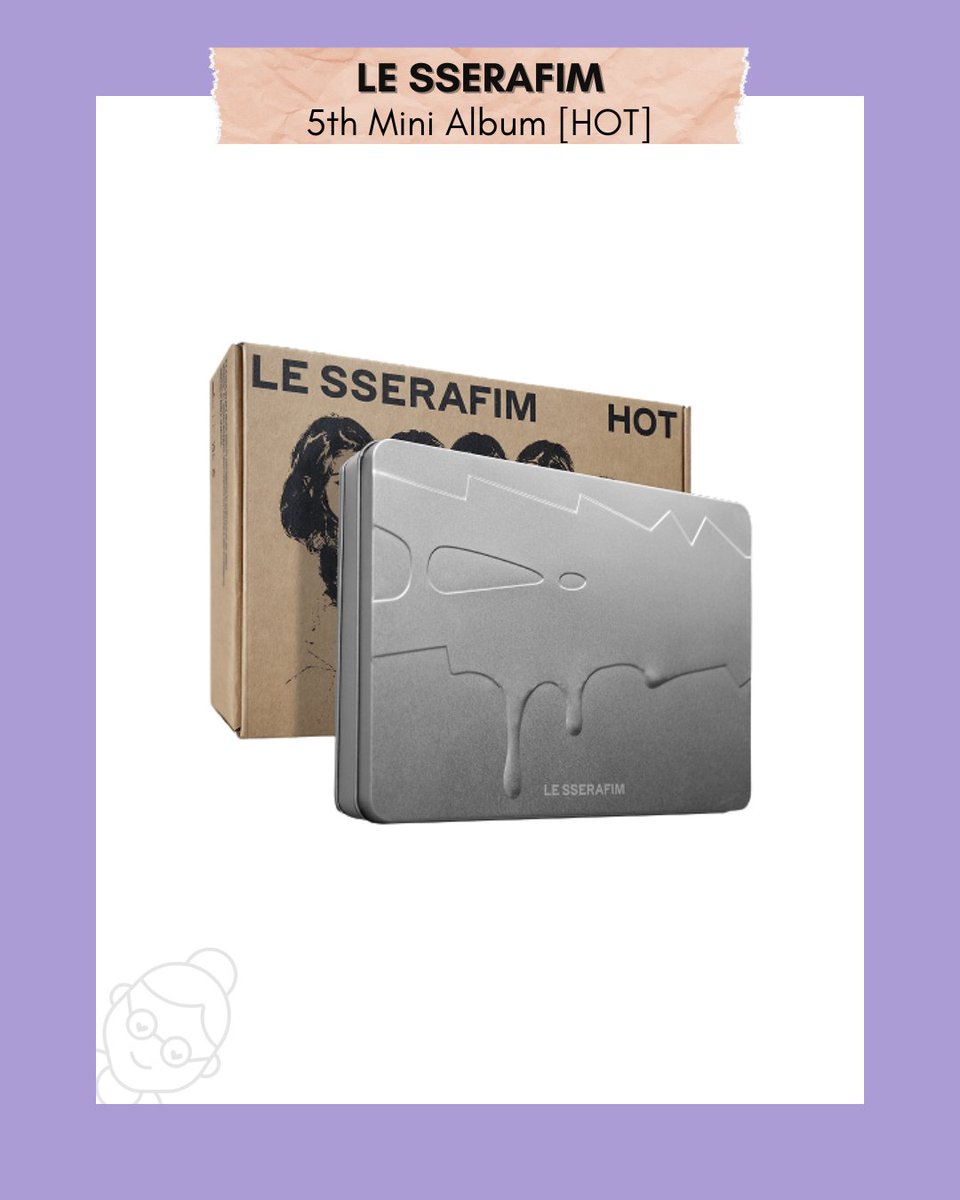 PH GO LE SSERAFIM 5th Mini Album [HOT]

🔸Tin Case Ver: ₱1640 + LSF
🧾DOP: 50% DP + balance upon arrival, long DOP avail upon request
📦NETA
📩 halmeonimnl.com/products/le-ss…

Visit halmeonimnl.com and click on K-Pop > Le Sserafim

WTS LFB LESSERAFIM