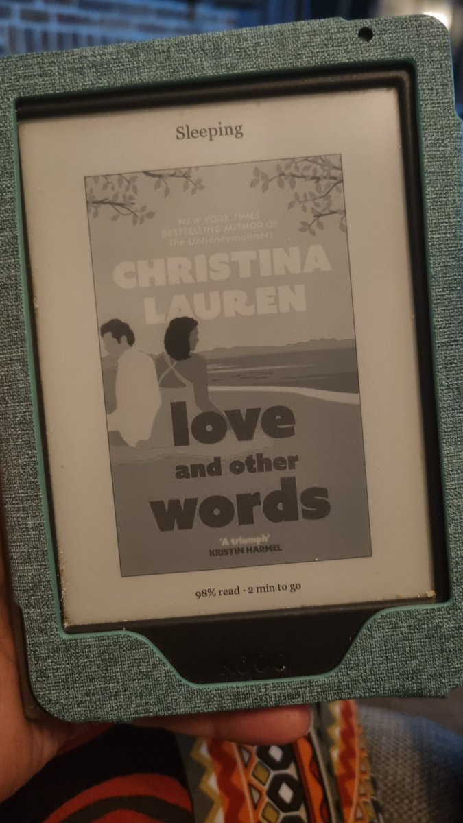 Book 14, 2025: Love and Other Words by Christina Lauren. I didn't read the blurb and went in for romcom vibes but got a sweet, emotional love story. I enjoyed the coming of age journey. 4 stars.