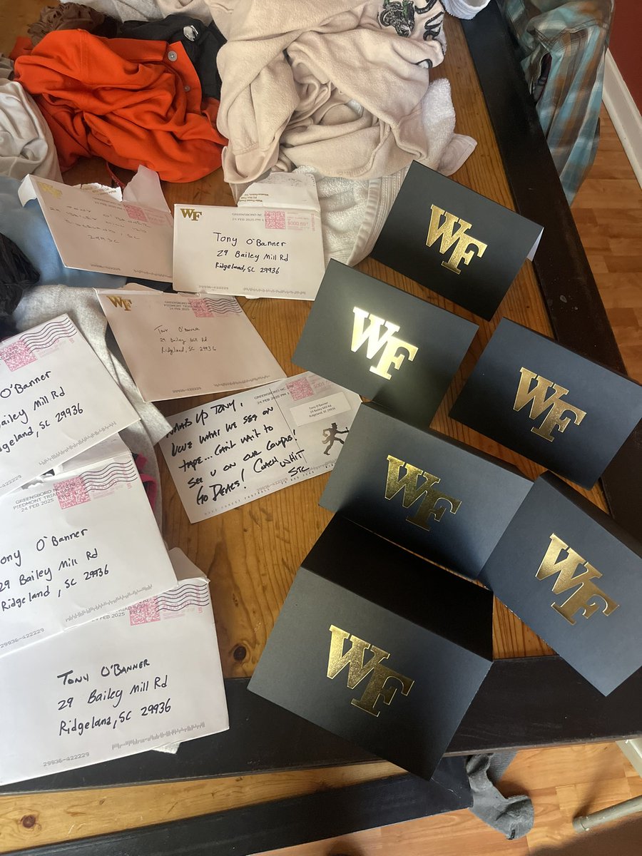 TONY O’BANNER (@tobanner) on Twitter photo Thank you for the love again!!!! <a href="/WakeFB/">Wake Forest Football</a> and offensive staff can’t wait to be out there march 22th <a href="/Ereed26/">Effrem Reed</a> <a href="/CoachDiazR/">Joel "Chapo" Diaz Romero</a> <a href="/WF_FBRecruiting/">WF Football Recruiting</a> <a href="/CoachDickert/">Jake Dickert</a> Thank you for the love again!!!! <a href="/WakeFB/">Wake Forest Football</a> and offensive staff can’t wait to be out there march 22th <a href="/Ereed26/">Effrem Reed</a> <a href="/CoachDiazR/">Joel "Chapo" Diaz Romero</a> <a href="/WF_FBRecruiting/">WF Football Recruiting</a> <a href="/CoachDickert/">Jake Dickert</a>