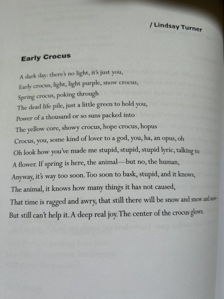 Brenda Hillman (@brendalhillman) on Twitter photo Beautiful poem by poet Lindsay Turner in the journal Lana Turner <a href="/ltjournal/">Lana Turner Journal</a> Beautiful poem by poet Lindsay Turner in the journal Lana Turner <a href="/ltjournal/">Lana Turner Journal</a>