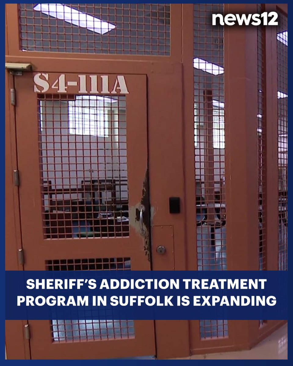 News12LI's tweet image. EXCLUSIVE: #Suffolk County Sheriff Errol Toulon Jr. tells News 12 that the goal for the program is to increase the female population from 20 to 40 people and the male population from 20 to 60 people. 

READ MORE: bit.ly/4kmmqcm

#Exclusive #AddictionTreatment