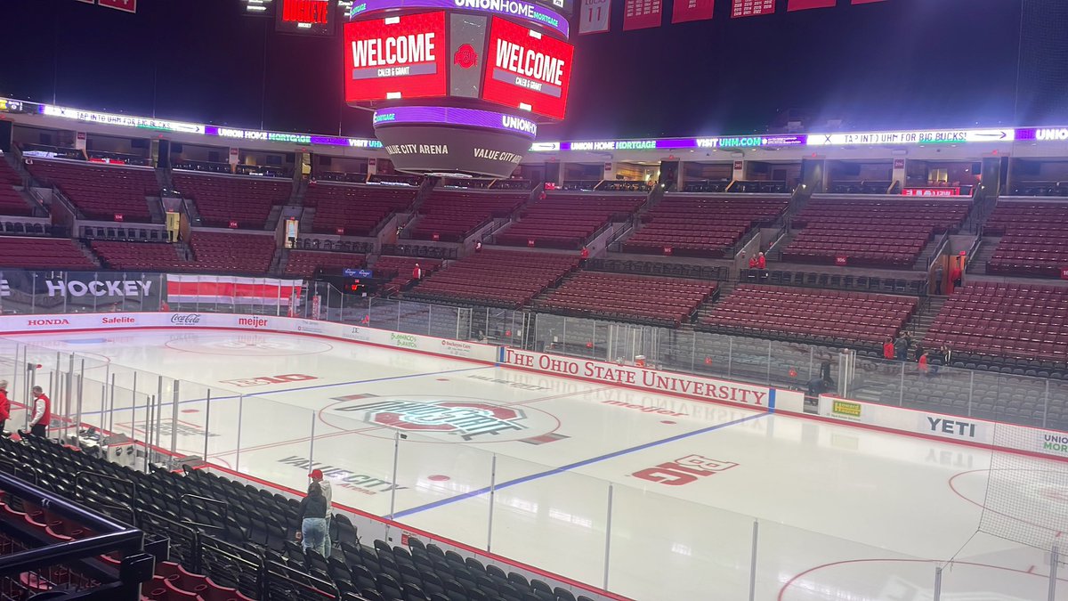 It’s the final weekend of the regular season, as No. 11 <a href="/umichhockey/">Michigan Hockey</a> and No. 8 <a href="/OhioStateMHKY/">Ohio State Men's Hockey</a> go to battle. 

Join <a href="/davidlaurence22/">David Laurence</a>, <a href="/harrymhall84/">Harrison Hall</a>, and <a href="/evanmlachak11/">Evan Mlachak</a> on <a href="/SGSR_OSU/">Scarlet & Gray Sports Radio</a>! Puck drops at 8.

scarletandgraysportsradio.com