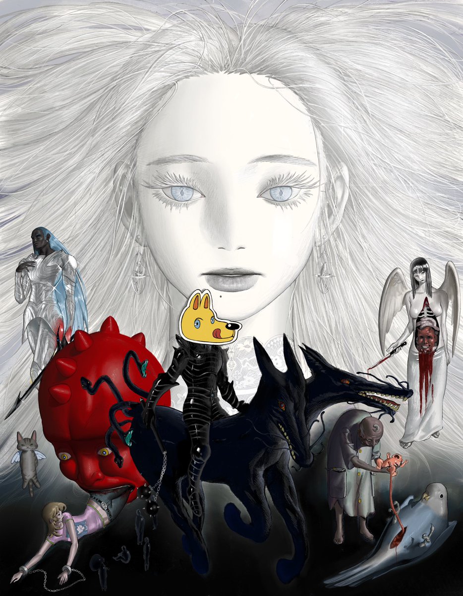 Qingyi33's tweet image. 🖤🤍