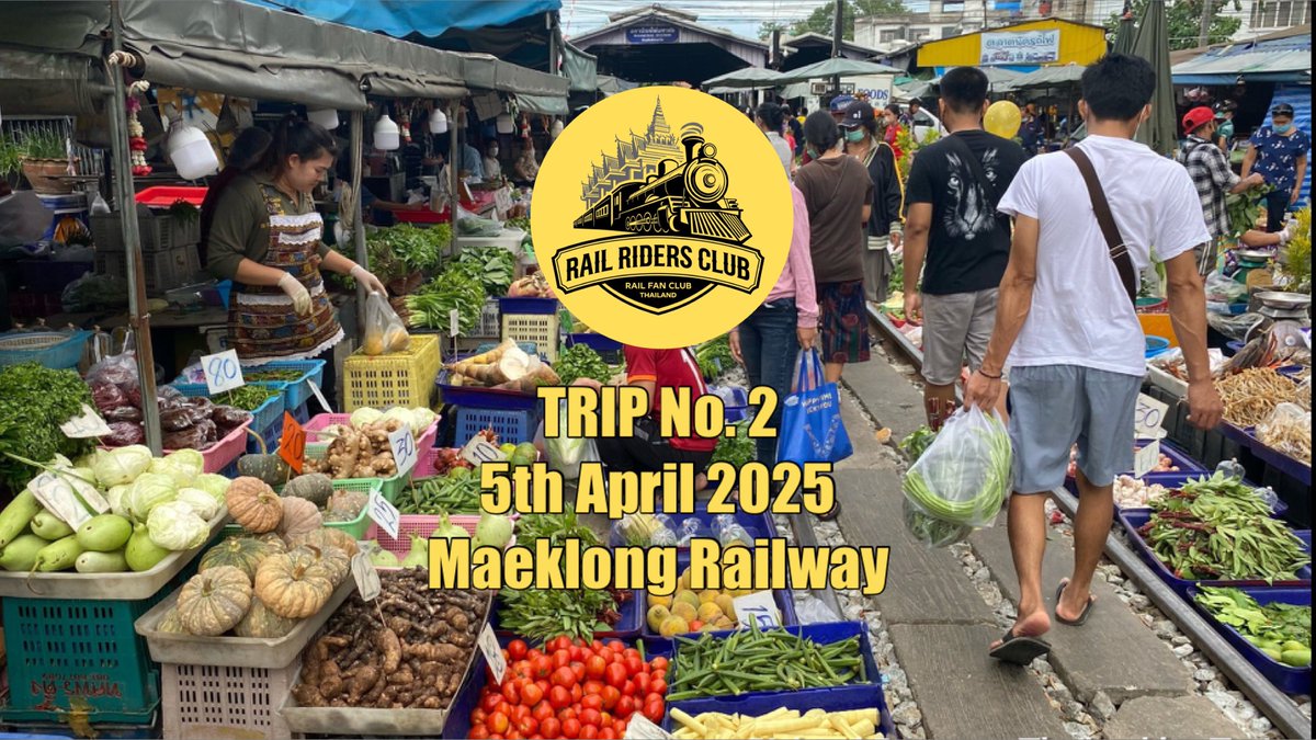 RichardBarrow's tweet photo. π Are you a member of the Asian Train Guide Facebook group? The second #RailRidersClub train trip is on Saturday 5th April along the Maeklong Railway to Amphawa Floating Market. Free to join. Register here: https://t.co/DJLtcx7hnY
#RailTourism #Thailand #AsianTrainGuide https://t.co/Or7CxmuLt1