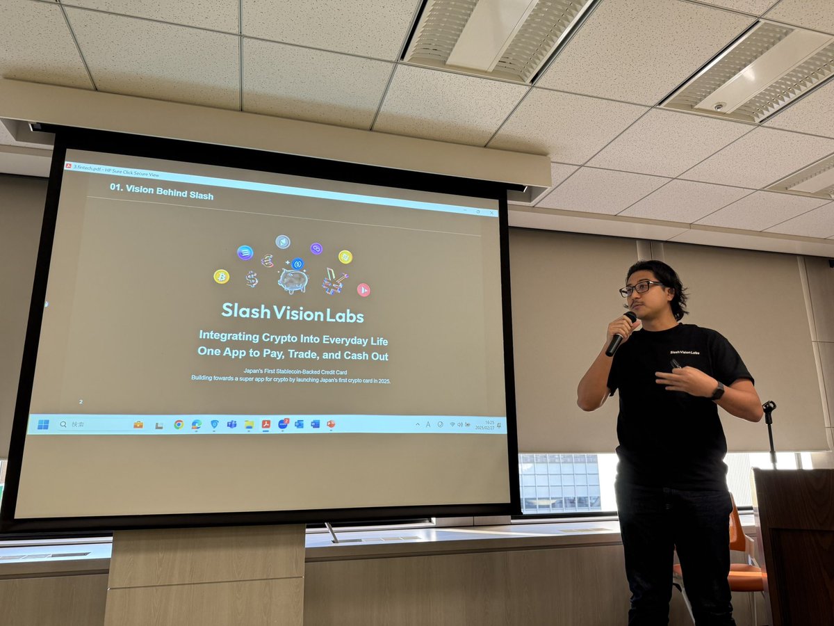 Web3Salon's tweet image. Congratulations to Our Startup Pitch Winner at Web3 Salon supported by JETRO!

After an inspiring day of innovation and competition at our Web3 Salon event, we are thrilled to announce that [@SlashWeb3 ] has emerged as the champion of our startup pitch competition. Their…