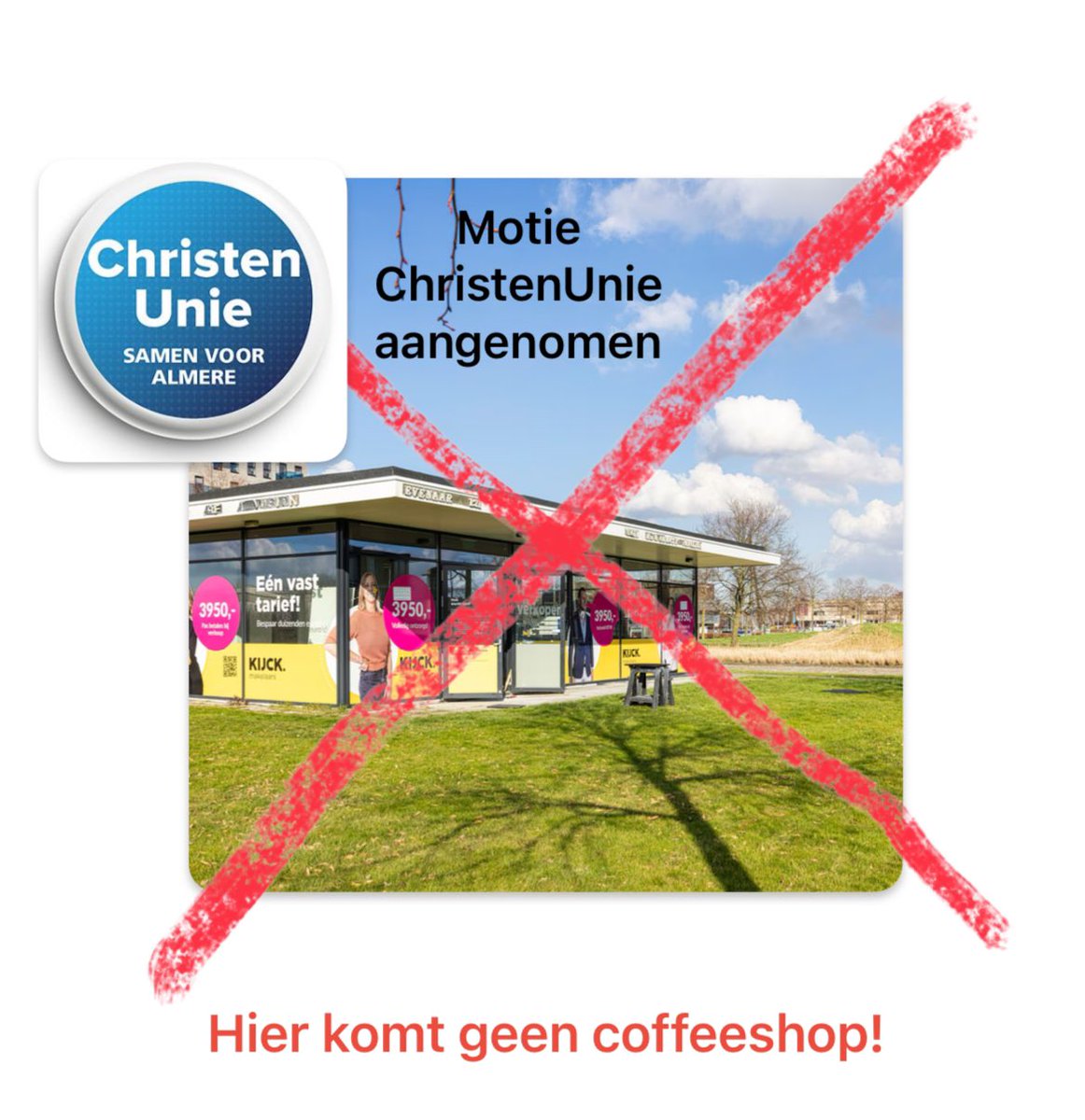 hnsvandijk's tweet image. Blij met de uitkomst van het debat. 
Onze motie met 30 stemmen voor en 13 tegen aangenomen. 👍

@CUAlmere @christenunie