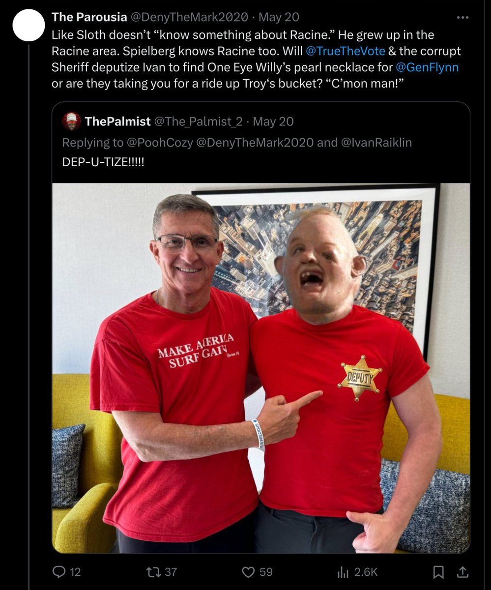 The Parousia tweet media