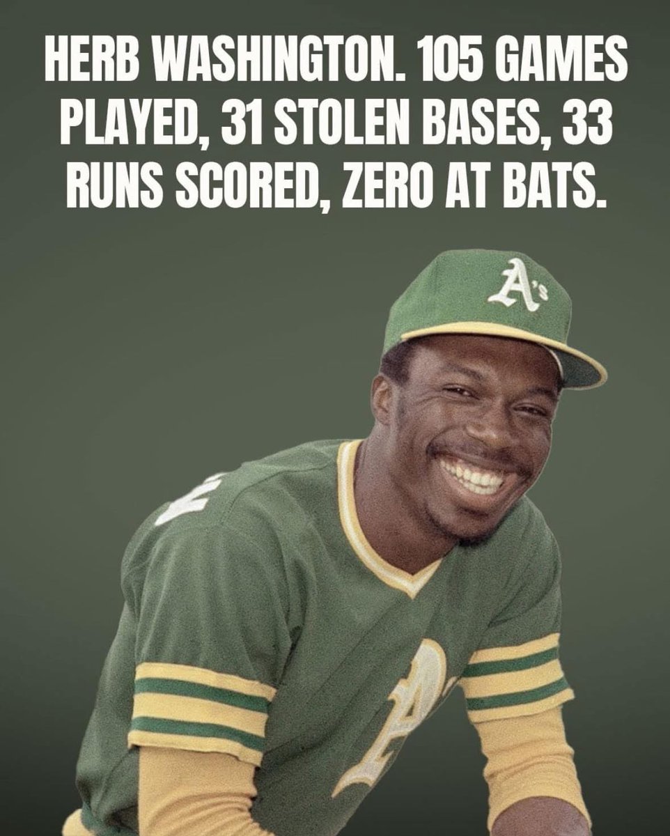 Don’t forget about Herb Washington