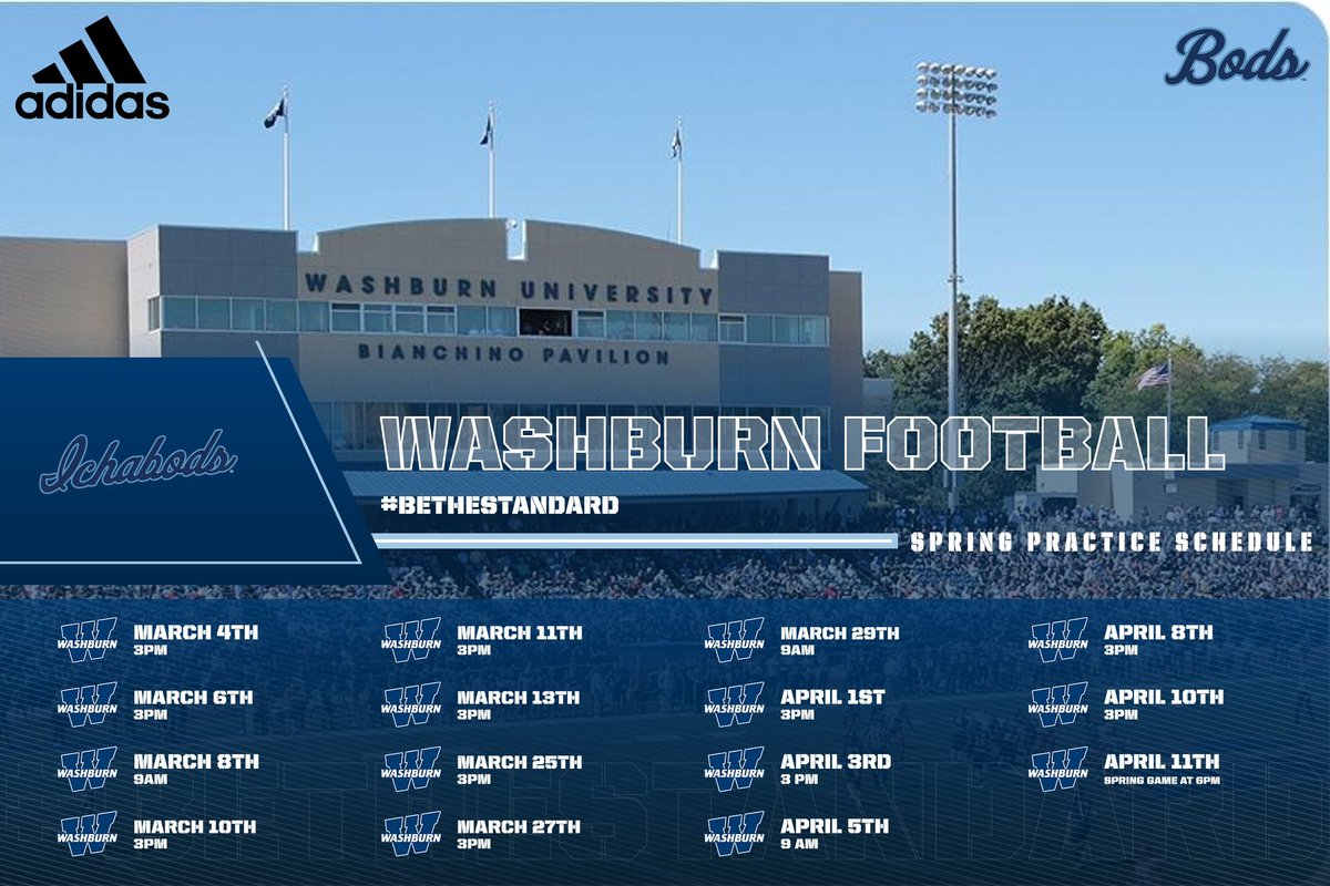 15 opportunities to get better!🔋

#BeTheStandard #GoBods 🎩🏈
