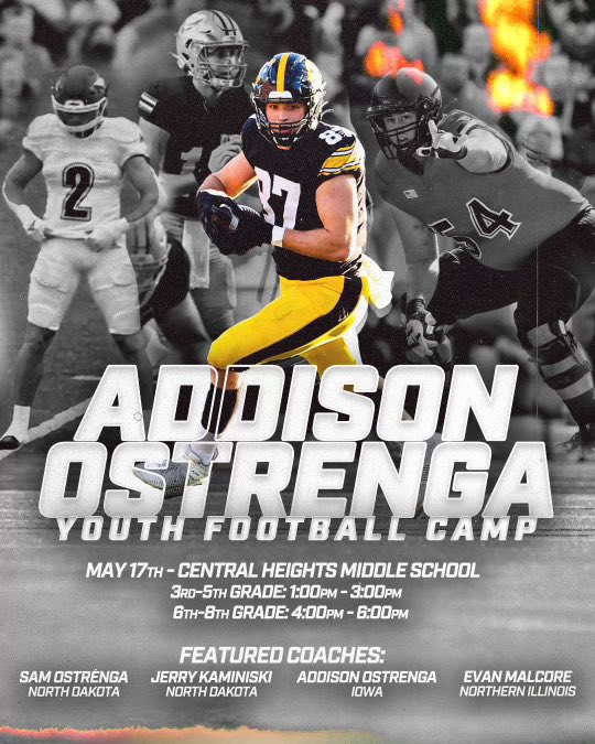 Very excited to announce my camp happening May 17th in Sun Prairie! Hope to see you there! Sign up through the link down below. 

acrobat.adobe.com/id/urn:aaid:sc…