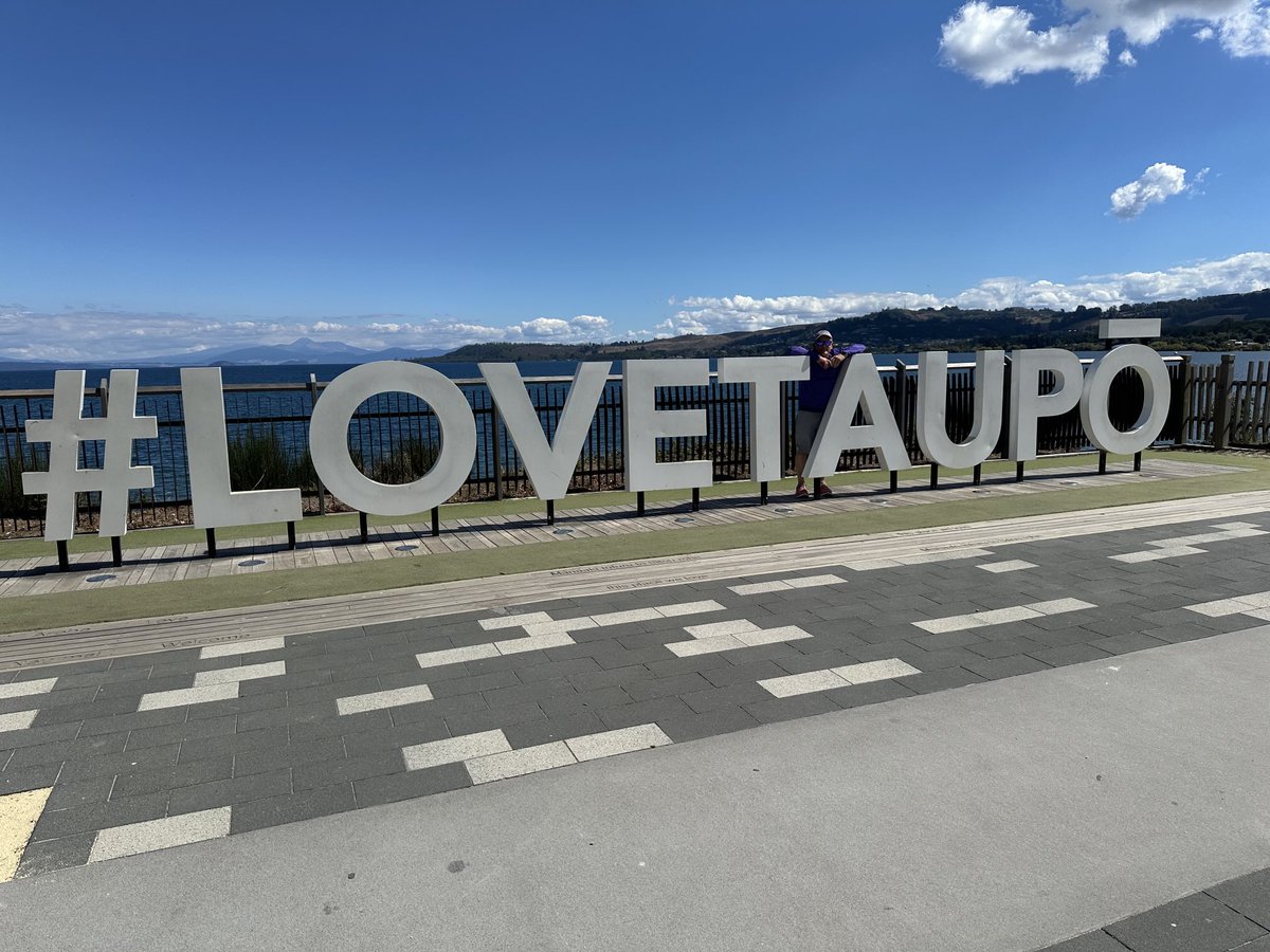 IM NZ. Almost go time. Bike racked and gear bags dropped. The adventure awaits!!