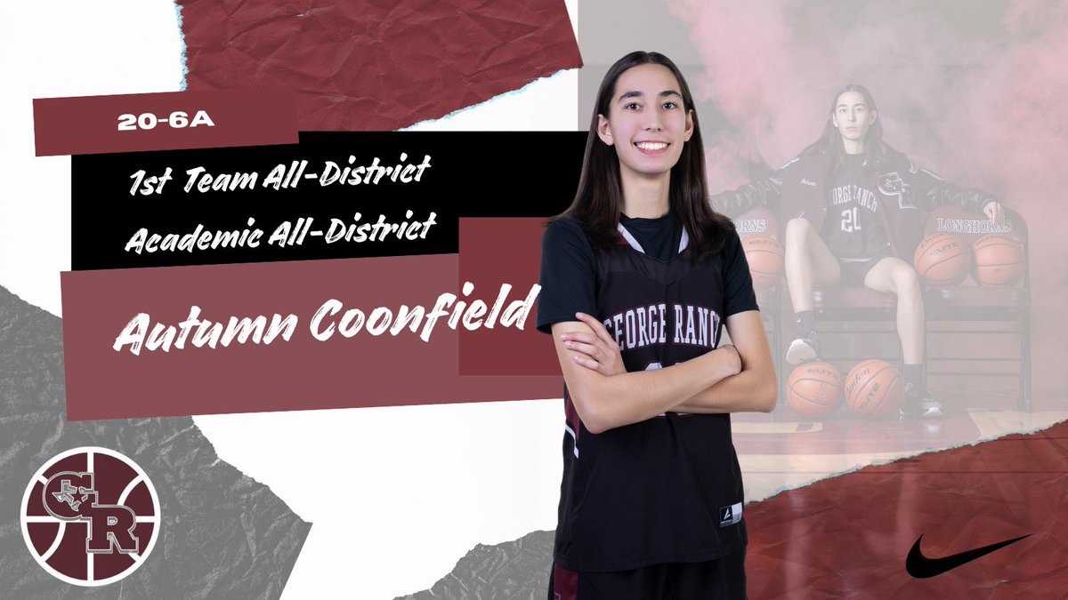 George Ranch HS GBB (@grhslonghorngbb) on Twitter photo Congrats to Autumn Coonfieldππ₯ Sheβs the heart of the team, dominating the boards as a top rebounder in the district. Currently holds the school record for rebounds in a game! π #ReboundQueen #HeartOfTheTeam #DefendAndDominate
<a href="/CoachADutch/">Coach Alicia Dutch</a> <a href="/pinkpatterson/">Heather Patterson</a> <a href="/GRHSABC2/">George Ranch High School Athletic Booster Club</a> Congrats to Autumn Coonfieldππ₯ Sheβs the heart of the team, dominating the boards as a top rebounder in the district. Currently holds the school record for rebounds in a game! π #ReboundQueen #HeartOfTheTeam #DefendAndDominate
<a href="/CoachADutch/">Coach Alicia Dutch</a> <a href="/pinkpatterson/">Heather Patterson</a> <a href="/GRHSABC2/">George Ranch High School Athletic Booster Club</a>
