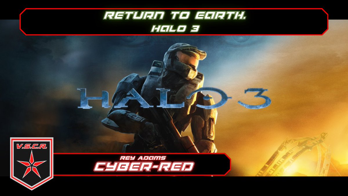 ReyAdamsVT85's tweet image. INCOMING TRANSMISSION!
#CyberRedLIVE

Tonight @ 9pm on #Halo3!
After surviving reentry, Master Chief must rally the remaining UNSC forces &amp;amp; stop the Covenant's plans!

#VtubersUprising
(🔽🔗🔽)
