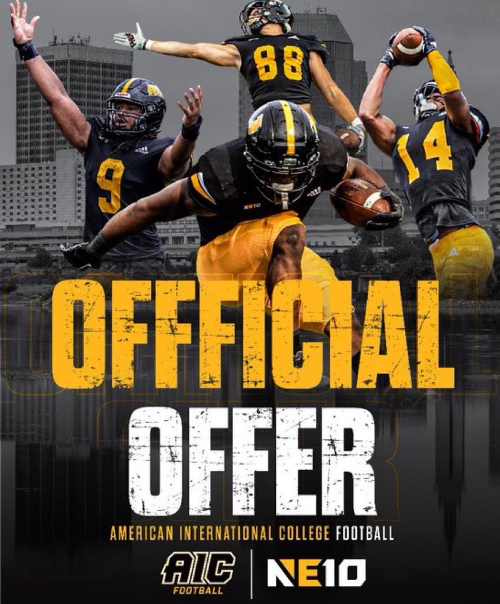 Carroll Dolshun (@cdolshun) on Twitter photo After a great talk with <a href="/CoachChipka/">Dan Chipka</a> and <a href="/Coach_DCarr/">Coach Carr</a> I am Blessed to receive my first D2 offer from <a href="/AICFootball/">AIC FB</a> Thanks to <a href="/CoachWollman52/">Coach Dan Wollman</a> <a href="/CoachHulk54/">Coach Hulk</a> <a href="/CoachMikeBlock/">Michael Blochowski</a> and the rest of the staff for the opportunity!!! After a great talk with <a href="/CoachChipka/">Dan Chipka</a> and <a href="/Coach_DCarr/">Coach Carr</a> I am Blessed to receive my first D2 offer from <a href="/AICFootball/">AIC FB</a> Thanks to <a href="/CoachWollman52/">Coach Dan Wollman</a> <a href="/CoachHulk54/">Coach Hulk</a> <a href="/CoachMikeBlock/">Michael Blochowski</a> and the rest of the staff for the opportunity!!!
