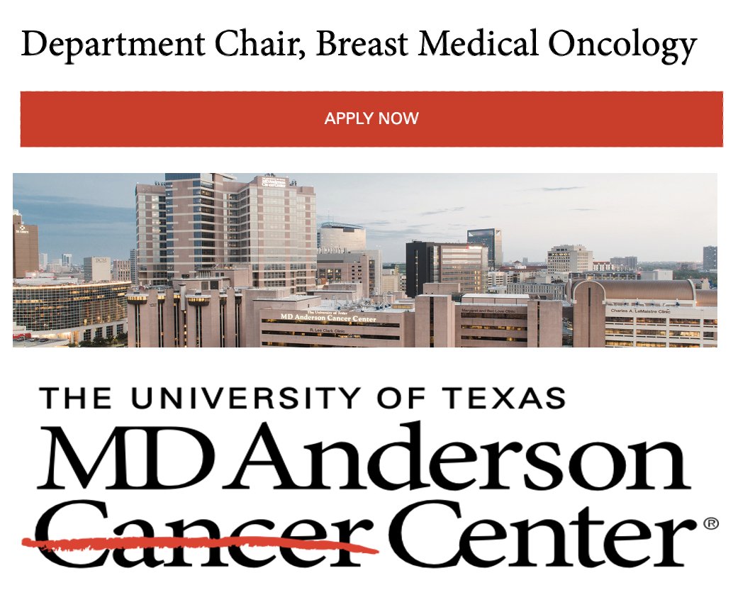 Mark Clemens MD MBA FACS (@clemensmd) on Twitter photo We’re hiring! <a href="/MDAndersonNews/">MD Anderson Cancer Center</a> seeks a visionary Chair of Breast Medical Oncology to lead cutting-edge patient care and research. Ready to shape the future of breast cancer care? Learn more & apply: jobs.mdanderson.org/Search/JobDeta… Oncology Leadership #EndCancer #OncSurgery We’re hiring! <a href="/MDAndersonNews/">MD Anderson Cancer Center</a> seeks a visionary Chair of Breast Medical Oncology to lead cutting-edge patient care and research. Ready to shape the future of breast cancer care? Learn more & apply: jobs.mdanderson.org/Search/JobDeta… Oncology Leadership #EndCancer #OncSurgery