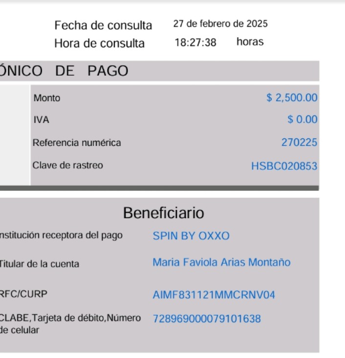 Pm92mz's tweet photo. @TlalpanAl @Gabyosoriohdz Me acaban de extorsionar 3 policías en fuentes de pedregal. O les deposito o me plantan droga. Te dejo el comprobante https://t.co/LExLwHAZ3N