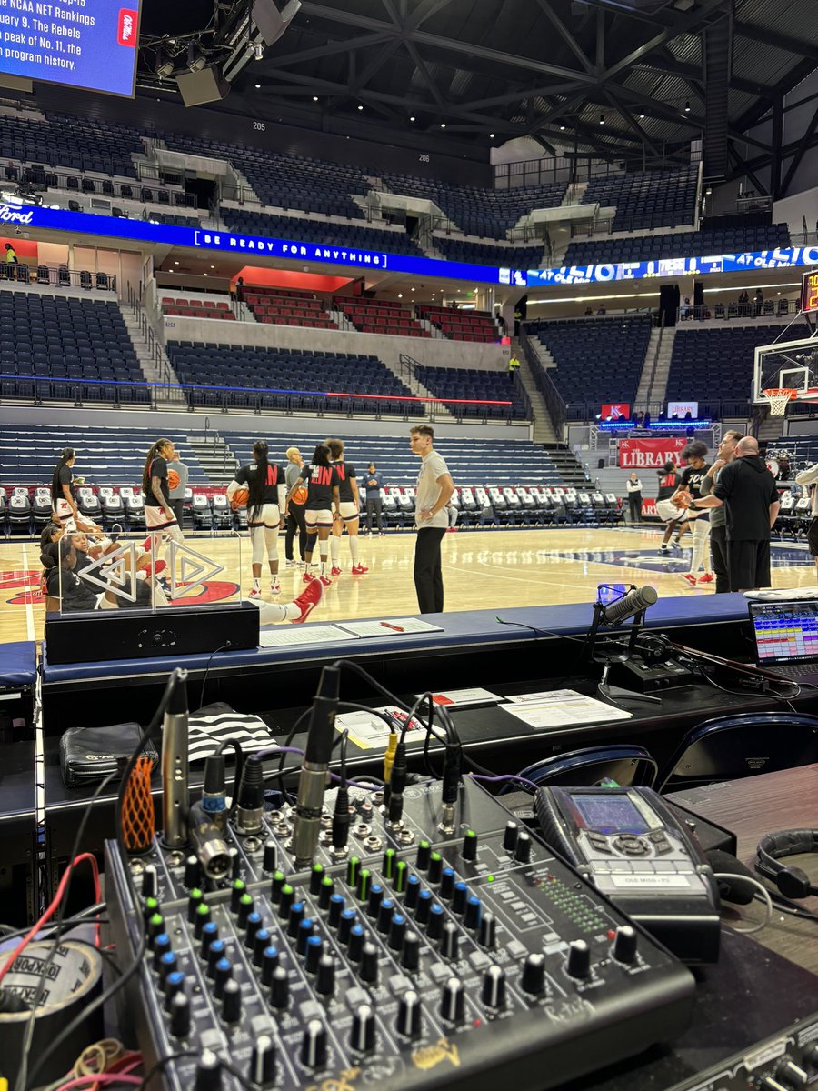 Final home game of the regular season for <a href="/OleMissWBB/">Ole Miss Women's BB</a> as the Rebels welcome 6th ranked South Carolina to the Pavilion!  Join me for pre-game at 7:45 on <a href="/theq105/">Q105</a> and the <a href="/varsity/">Varsity</a> app!