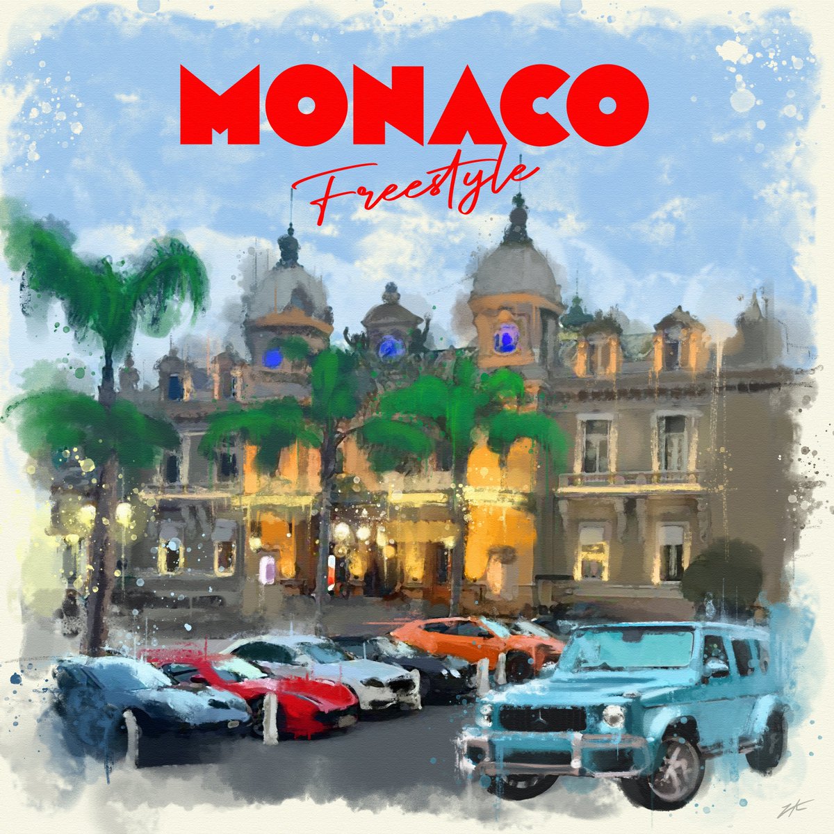 KayoSouKayo's tweet image. Arte Oficial para o Single "Monaco Freestyle" do meu mano @thiagoveigh ✨✍️