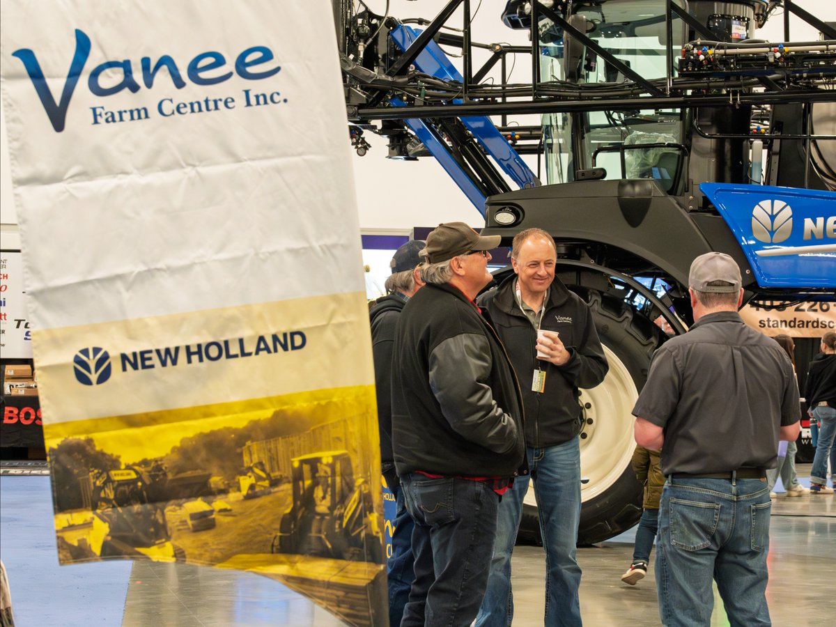 A huge thank you to Vanee Farm Centre for being our Ag Expo presenting partner! 🤝

Vanee Farm Centre has been proud to be part of the New Holland Team for over 50 years. We look forward to what this partnership brings in the future!

🔗 ag-expo.ca