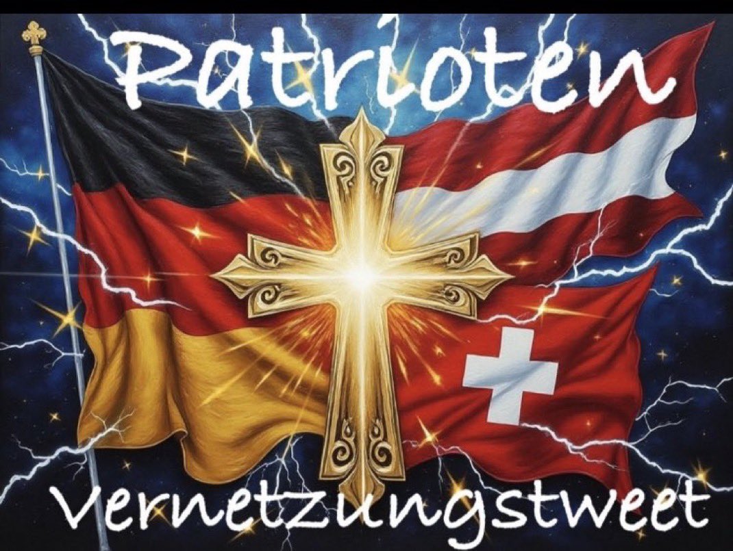 Let’s vernetz:

🇩🇪🇨🇭🇦🇹

Folge allen Patrioten die reposten.