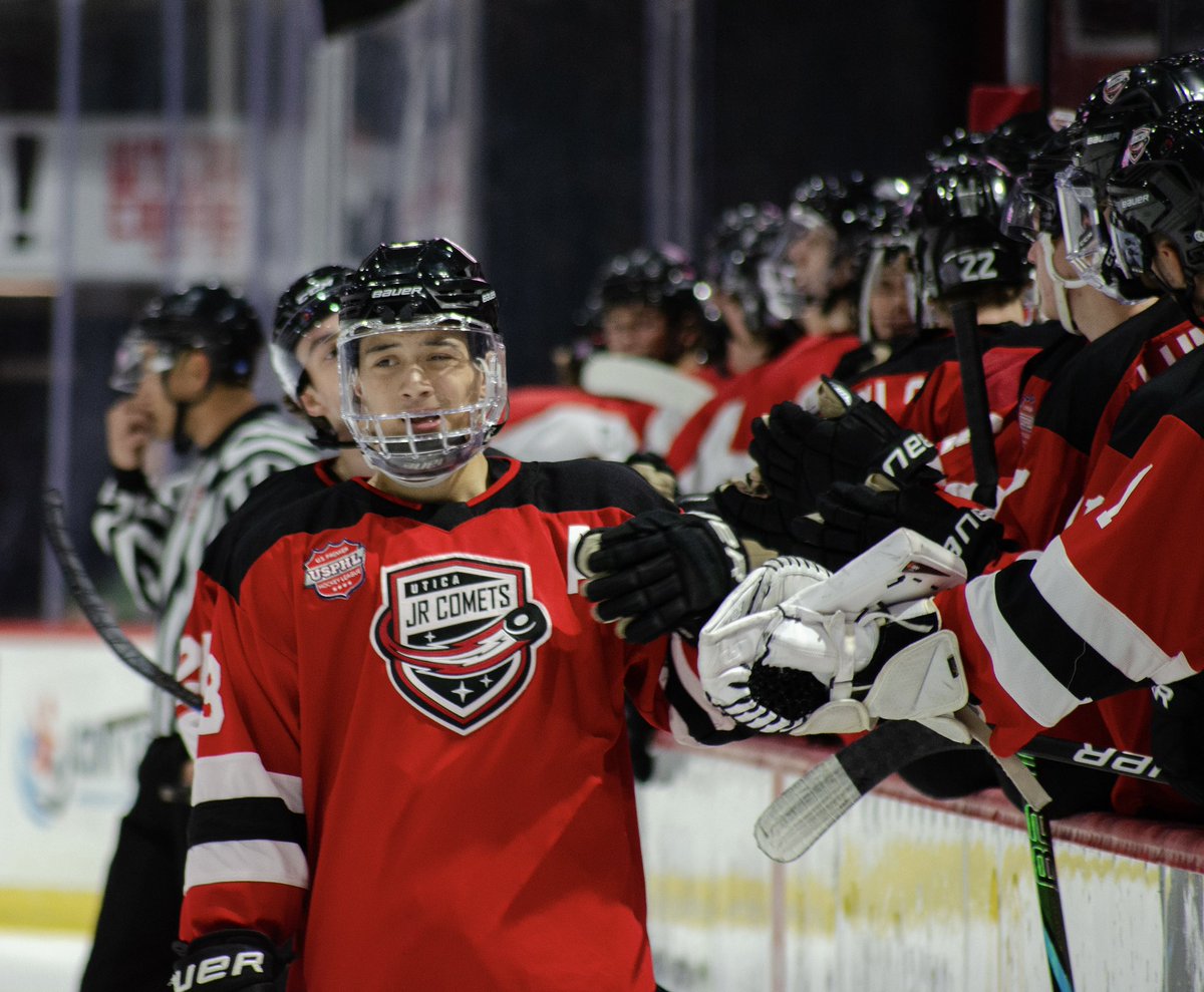 Congratulations Niko Benjamin 

Niko surpassed Michael DiPietra for most games played in NCDC history with 184GP

In his tenure with the Comets Niko has  been selected to the futures All-Star team &amp; the 2024-25 All-Star team.

Niko is also approaching 100 pts!

<a href="/NCDCJrHockey/">NCDC Hockey</a>