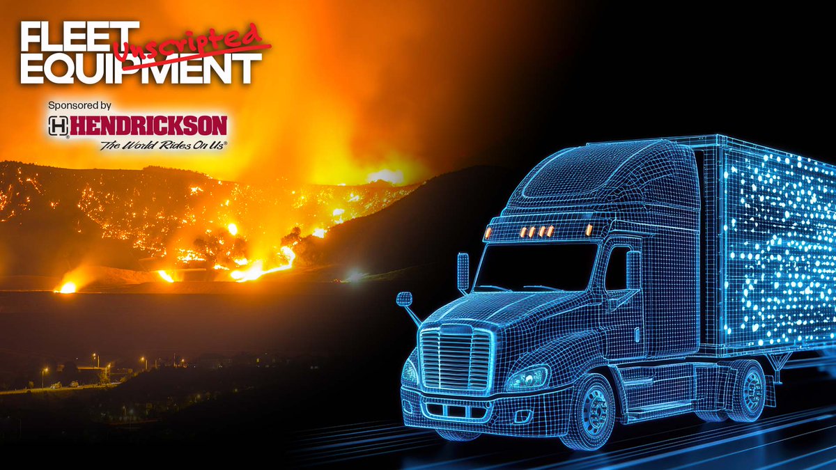 Fleet Equipment (@fleet_equipment) on Twitter photo Truck Data Insights From the California Wildfires
bit.ly/4h33L22
Watch this episode of Unscripted to see what routing data can teach us about managing trucks in a natural disaster.
<a href="/Trimble_Trans/">Trimble Transportation</a>
<a href="/HEND_INTL/">HENDRICKSON</a> Truck Data Insights From the California Wildfires
bit.ly/4h33L22
Watch this episode of Unscripted to see what routing data can teach us about managing trucks in a natural disaster.
<a href="/Trimble_Trans/">Trimble Transportation</a>
<a href="/HEND_INTL/">HENDRICKSON</a>