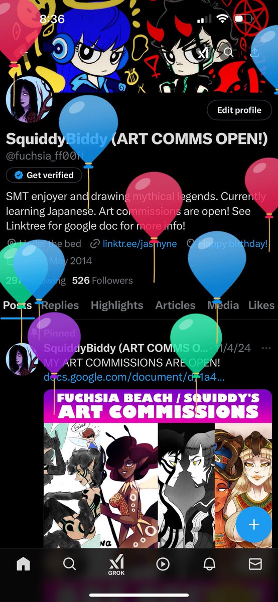 fuchsia_ff00ff's tweet image. It’s my birthday!