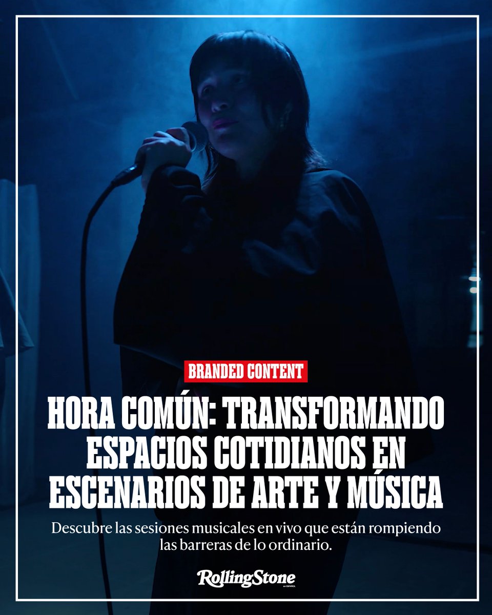 RollingStoneMX's tweet image. Hora Común surge como una serie de sesiones musicales #EnVivo grabadas dentro de un centro comercial. 📍 Las Misiones, un lugar que podría parecer habitual y cotidiano, se transforma momentáneamente en un escenario atemporal. #BrandedContent 

📲 Descubre las sesiones musicales…