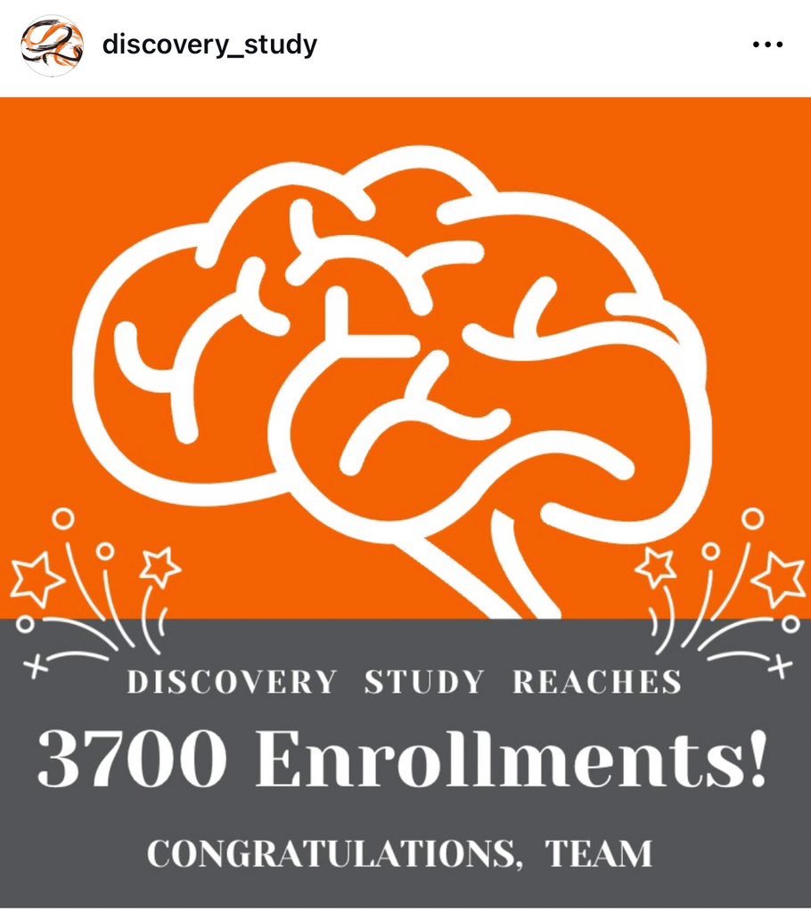 DISCOVERY Study (@discoverystudy) on Twitter photo 