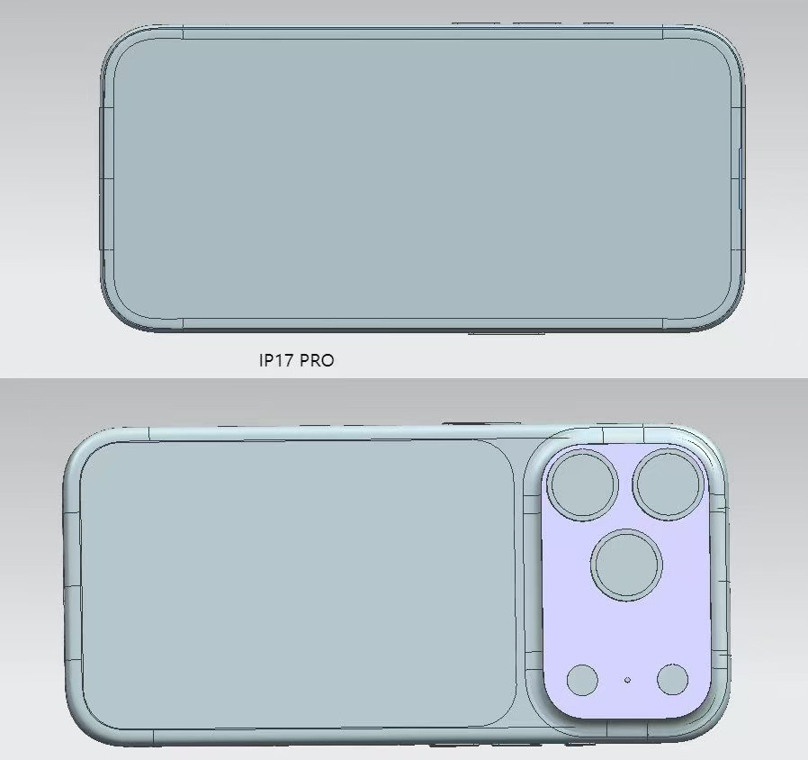 SonnyDickson's tweet image. Everyone seems to be sharing the same iPhone 17 CAD, so I thought I’d share the ones I’ve seen. Do we like this design?