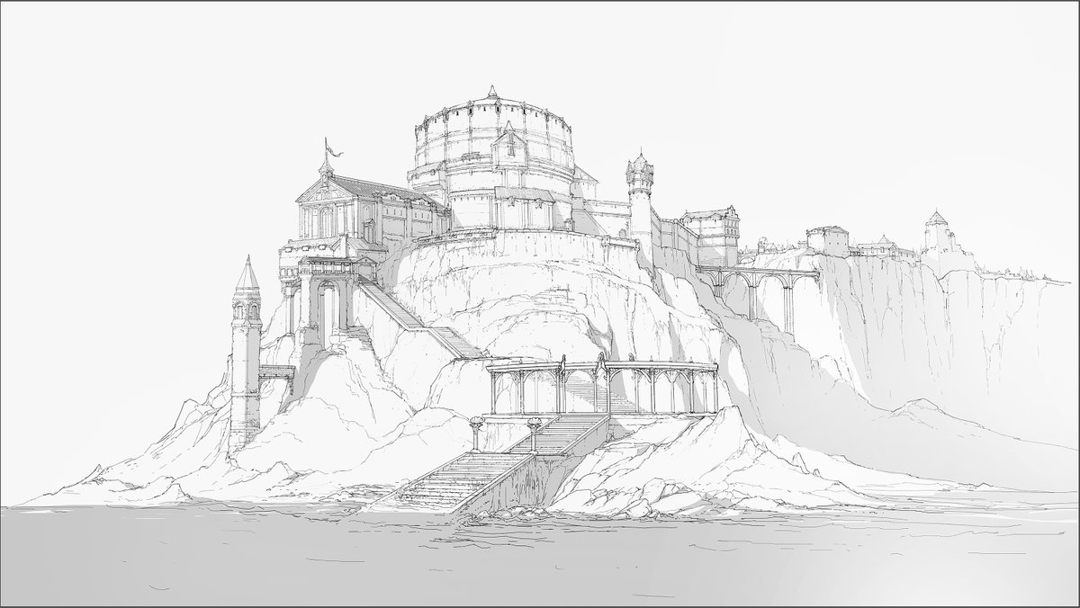 Bremervoord_Castle
seiren of the deep art work
위쳐 애니메이션 배경 일러스트
#애니 #animation #castle #illustraion #배경