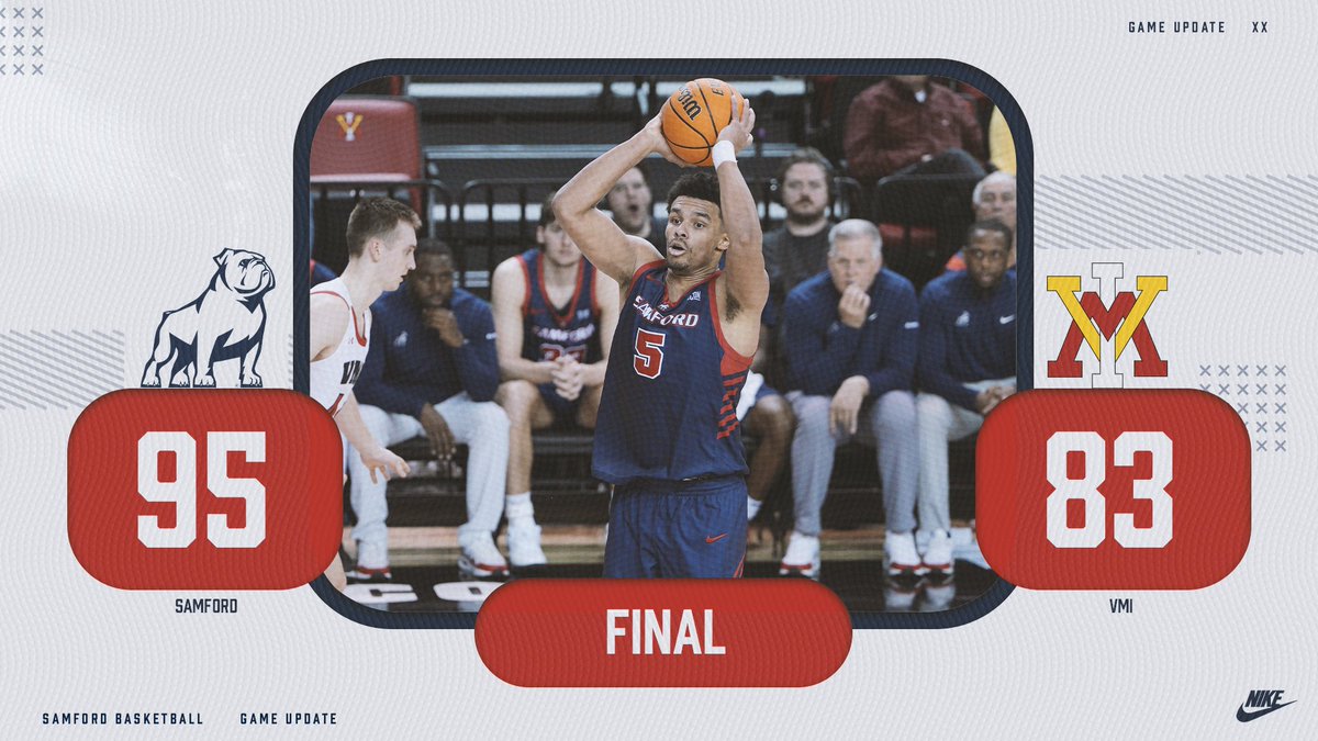 Samford Men's Basketball (@samfordmbb) on Twitter photo 46 PTS from <a href="/CollinHolloway1/">Collin Holloway</a> & <a href="/AllenspachRiley/">Riley Allenspach</a> propel Dogs over Keydets
#BuckyBall | #AllForSAMford 46 PTS from <a href="/CollinHolloway1/">Collin Holloway</a> & <a href="/AllenspachRiley/">Riley Allenspach</a> propel Dogs over Keydets
#BuckyBall | #AllForSAMford
