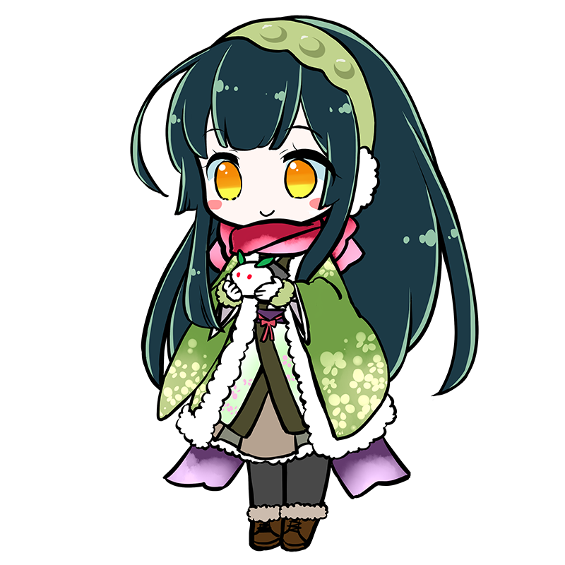 東北ずん子 「2月ももう終わりですね((o(*'∀`*)o)) #冬服」|東北ずん子🫛ずんだもん🫛公式のイラスト