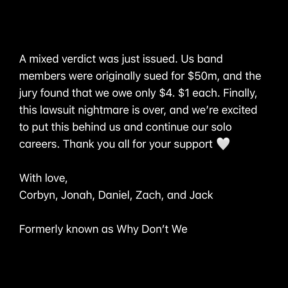 corbynbesson's tweet image. xoxo