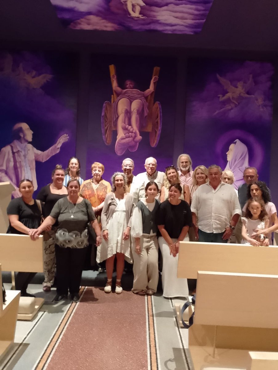 En cada visita guiada es muy emocionante recibir los sentimientos de las personas que la visitan. 
Muchas gracias a todos los que participaron del encuentro del miércoles pasado, gracias por abrir sus corazones en los comentarios al final del recorrido. Es un gran regalo 🙌🏻✨💝🎨