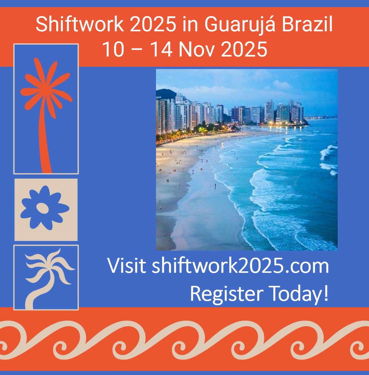 The deadline for submitting applications for funding opportunities to participate in the symposium has been extended to March 17.

The WTS will offer five awards for early-career researchers to cover registration and meals.

shiftwork2025.com/site/shiftwork…