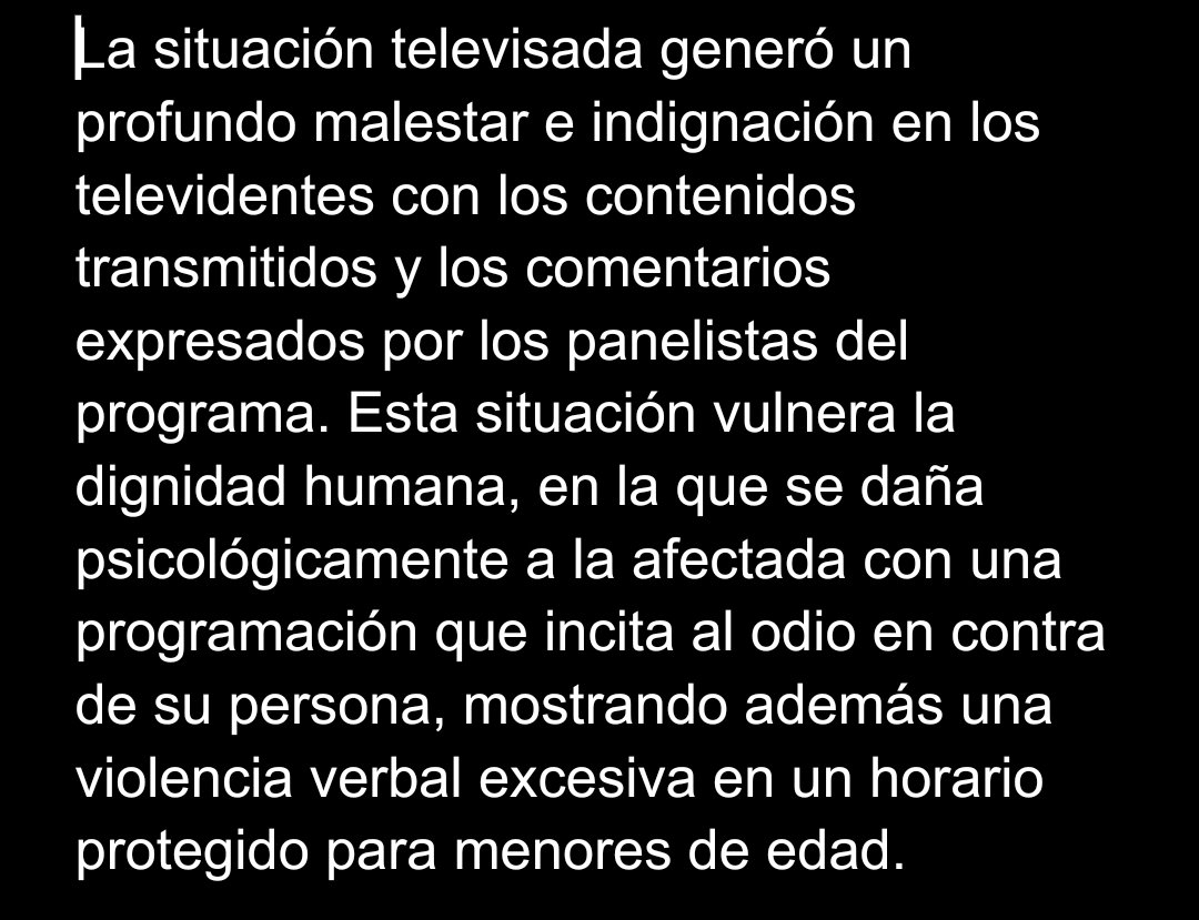 Palta_isAvocado's tweet image. DENUNCIA AL CNTV CONTRA #HayQueDecirlo13
Programa: Hay que decirlo
Canal o señal: Canal 13 
Fecha y hora: 27/02/2025 18:30hrs
Genero: Misceláneos 
Tipo de Tv: Abierta
Región: Valparaíso 
Ciudad: Viña del mar

Causas:
Dignidad humana
Daño contra salud mental
Violencia Excesiva