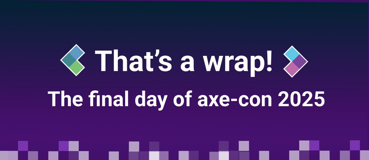 dequesystems's tweet image. Axe-con 2025 is over, but it never really ends. Grab your day three highlights here: deque.com/blog/thats-a-w…

See you all again soon. #axecon