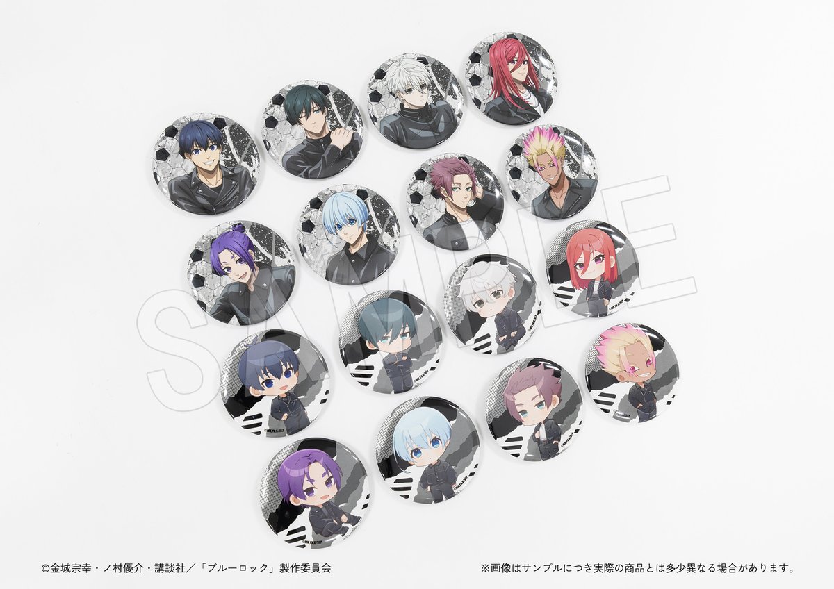 中外鉱業　アニメジャパン　ブルーロック　缶バッジ 商品情報】 #AnimeJapan 2025 で販売する、TVアニメ『ブルーロック』の