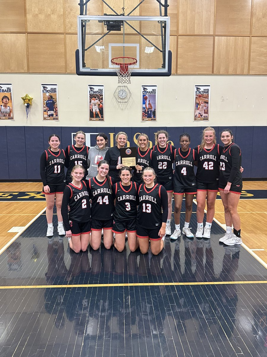 ACHS Girls Bball (@carroll_gbball) on Twitter photo District 12 6A Champs! 🏆
Carroll 54, Palumbo 25
<a href="/AlexisEberz/">Alexis eberz</a> 18
<a href="/Kayla_Eberz34/">Kayla Eberz</a> 13
<a href="/olivianardii/">Olivia Nardi</a> 9
<a href="/BrookeOlender_/">Brooke Olender</a> 6
<a href="/AbigailMcfillin/">Abigail McFillin</a> 4
<a href="/DjamiDiallo2025/">Djami Diallo</a> 3
<a href="/cateschu/">Cate Schumacher</a> 1 District 12 6A Champs! 🏆
Carroll 54, Palumbo 25
<a href="/AlexisEberz/">Alexis eberz</a> 18
<a href="/Kayla_Eberz34/">Kayla Eberz</a> 13
<a href="/olivianardii/">Olivia Nardi</a> 9
<a href="/BrookeOlender_/">Brooke Olender</a> 6
<a href="/AbigailMcfillin/">Abigail McFillin</a> 4
<a href="/DjamiDiallo2025/">Djami Diallo</a> 3
<a href="/cateschu/">Cate Schumacher</a> 1