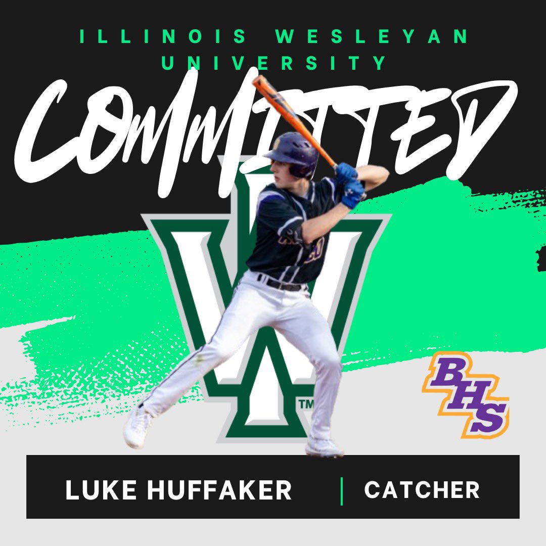 Luke_Huffaker07's tweet photo. I am beyond blessed to announce my commitment to further my academic and athletic career at Illinois Wesleyan University. I cannot thank my lord and savior Jesus Christ, my parents, and my coaches enough for the support they have given me to pursue this opportunity. https://t.co/006OCWynlp