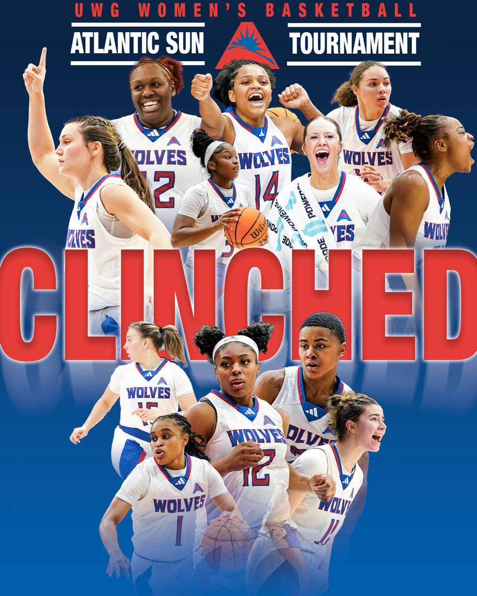 Your West Georgia WBB team is the FIRST TEAM IN UWG HISTORY to qualify for the ASUN Tournament 

#WeAreOne